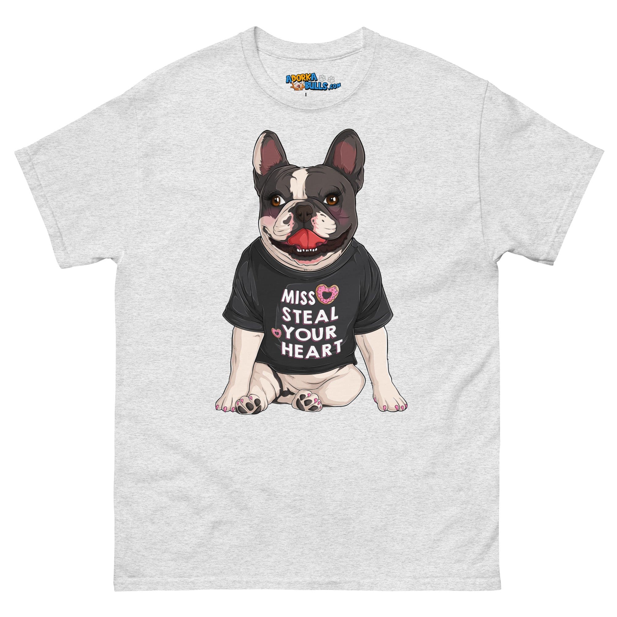 &quot;Miss Steal Your Heart&quot; French Bulldog Men&