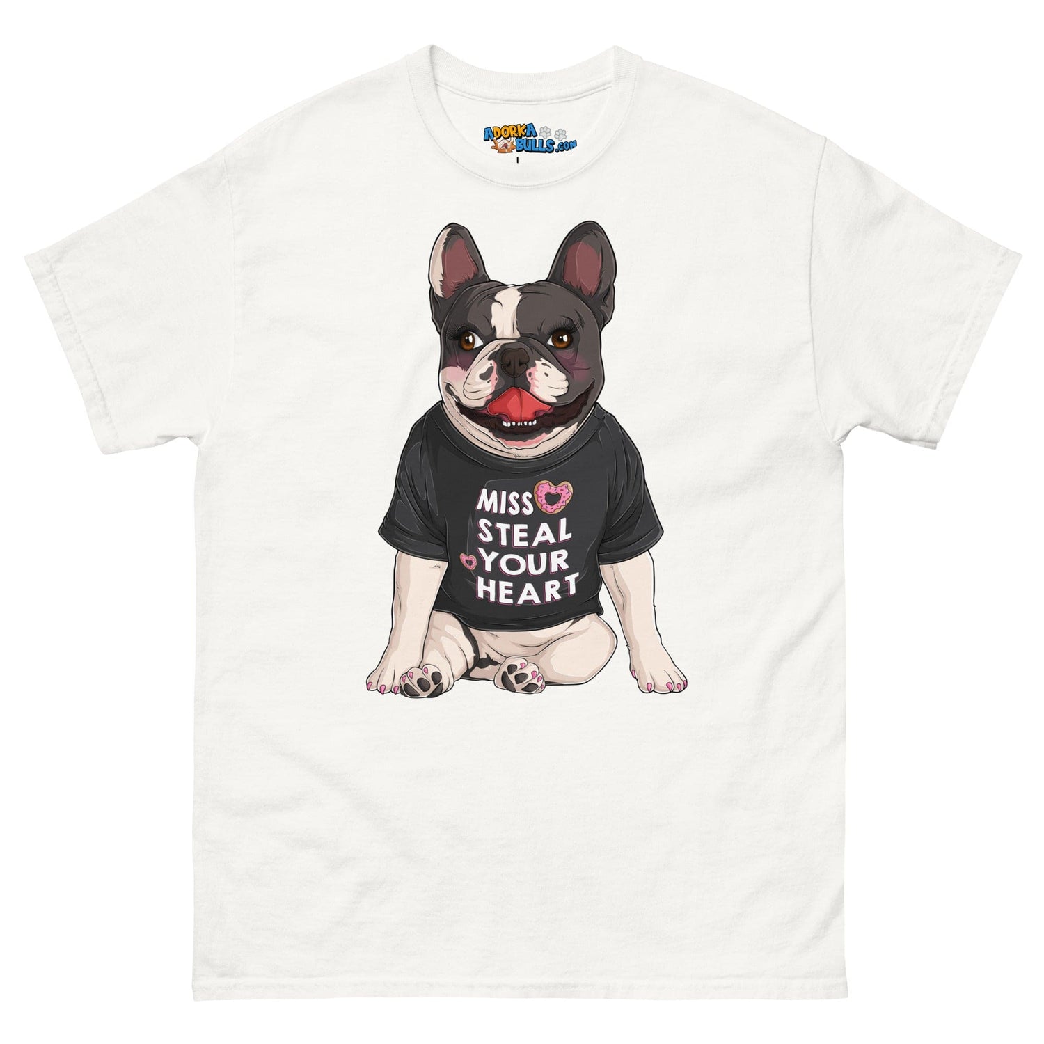 &quot;Miss Steal Your Heart&quot; French Bulldog Men&