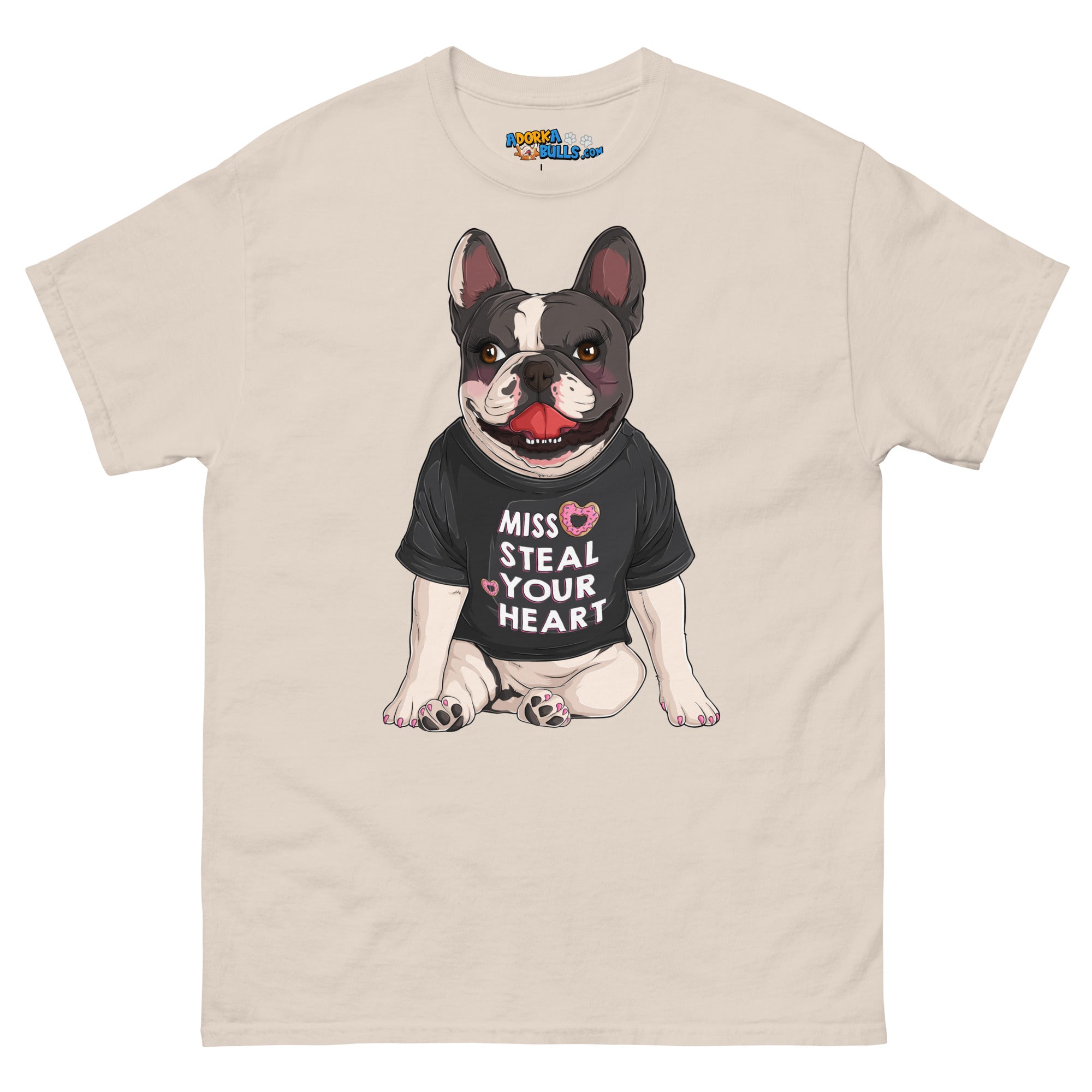 &quot;Miss Steal Your Heart&quot; French Bulldog Men&