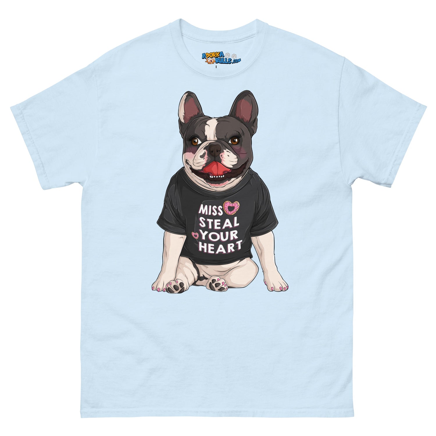 &quot;Miss Steal Your Heart&quot; French Bulldog Men&