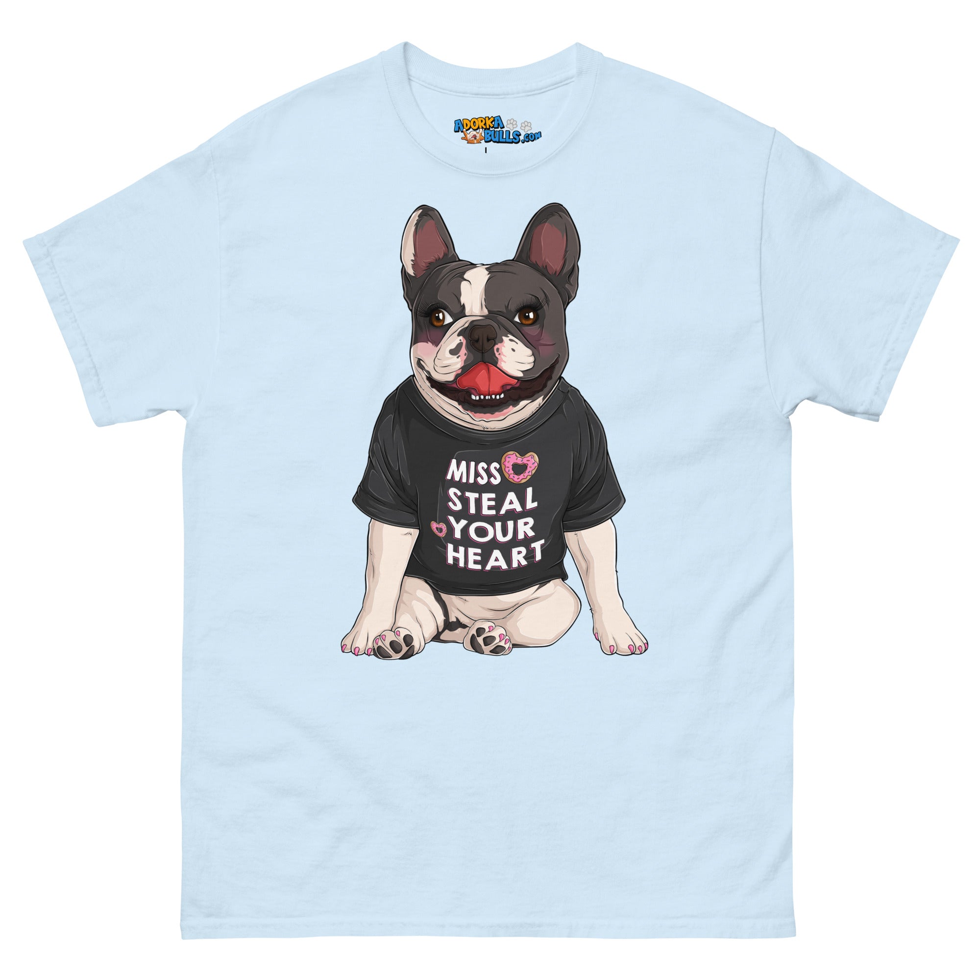 &quot;Miss Steal Your Heart&quot; French Bulldog Men&