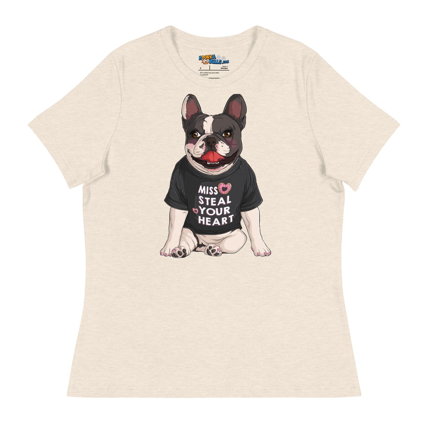 &quot;Miss Steal Your Heart&quot; French Bulldog Women&