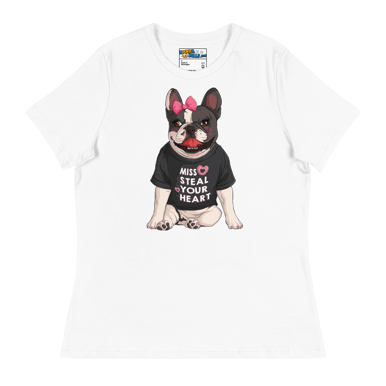 "Miss Steal Your Heart" French Bulldog Women&