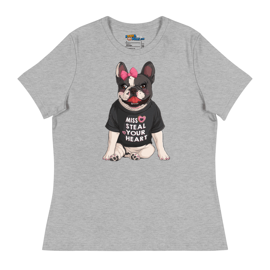 "Miss Steal Your Heart" French Bulldog Women&