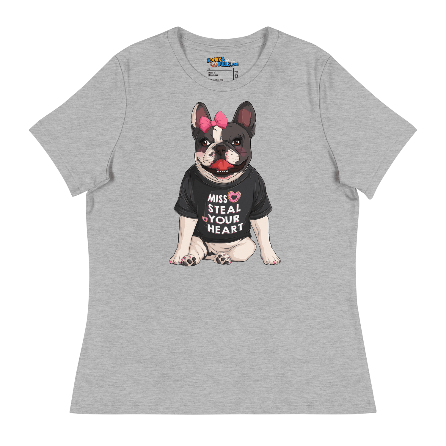 "Miss Steal Your Heart" French Bulldog Women&