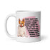 "Mom, Mommy, Mama" French Bulldog Mug | Red & White Colored