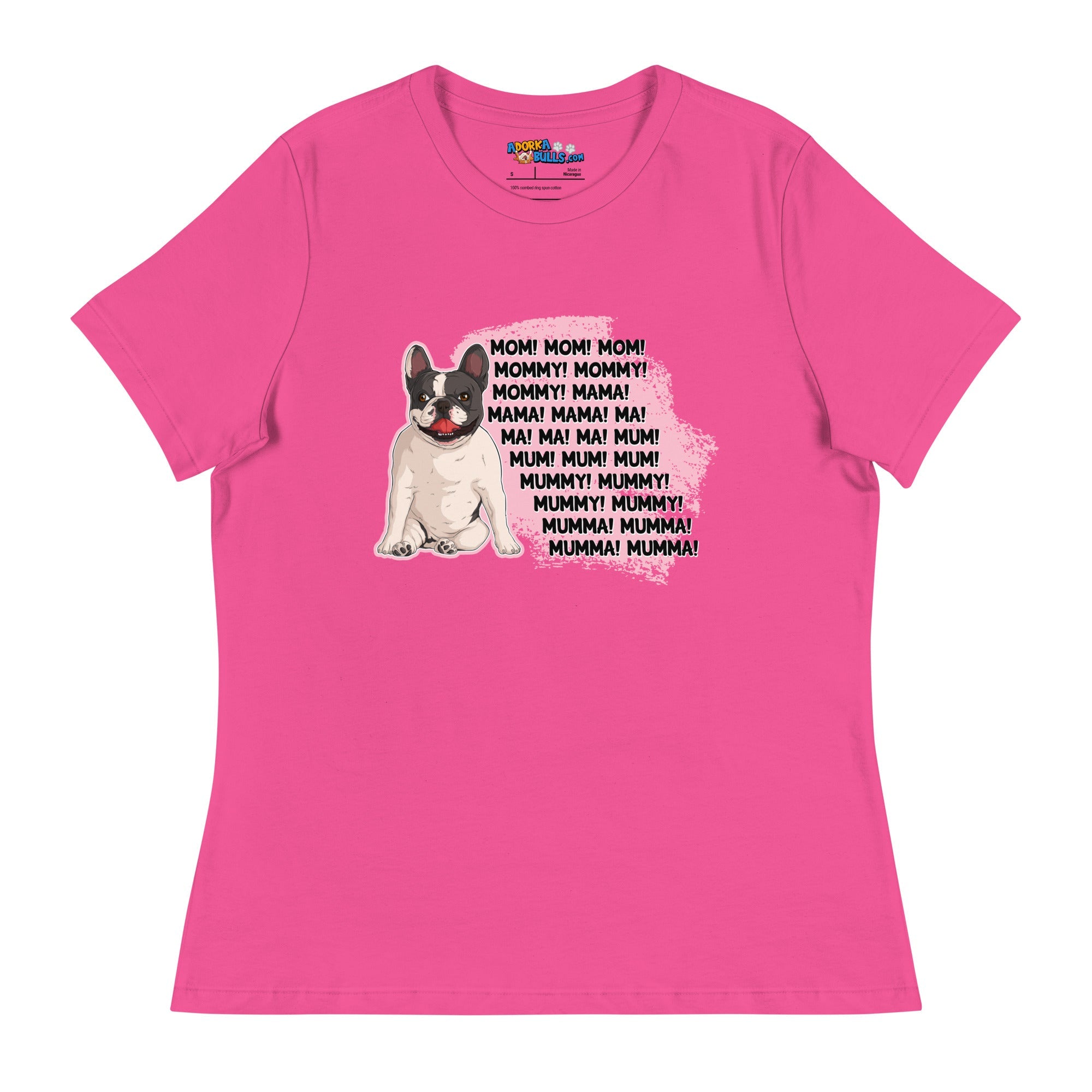 &quot;Mom, Mommy, Mama&quot; French Bulldog Women&