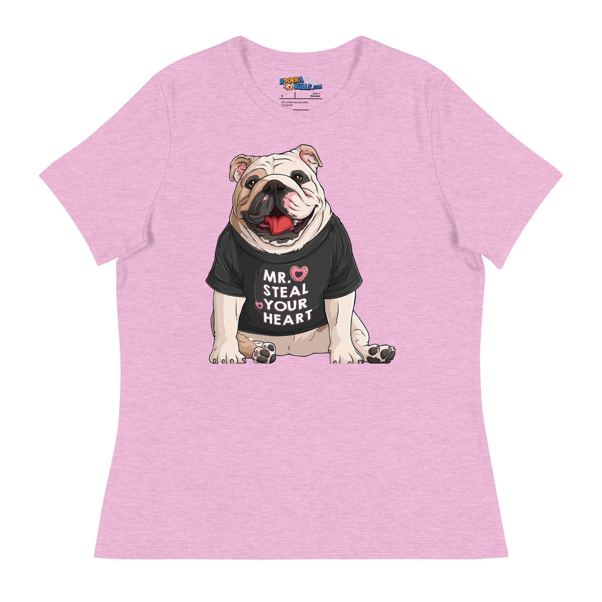 &quot;Mr Steal Your Heart&quot; English Bulldog Women&