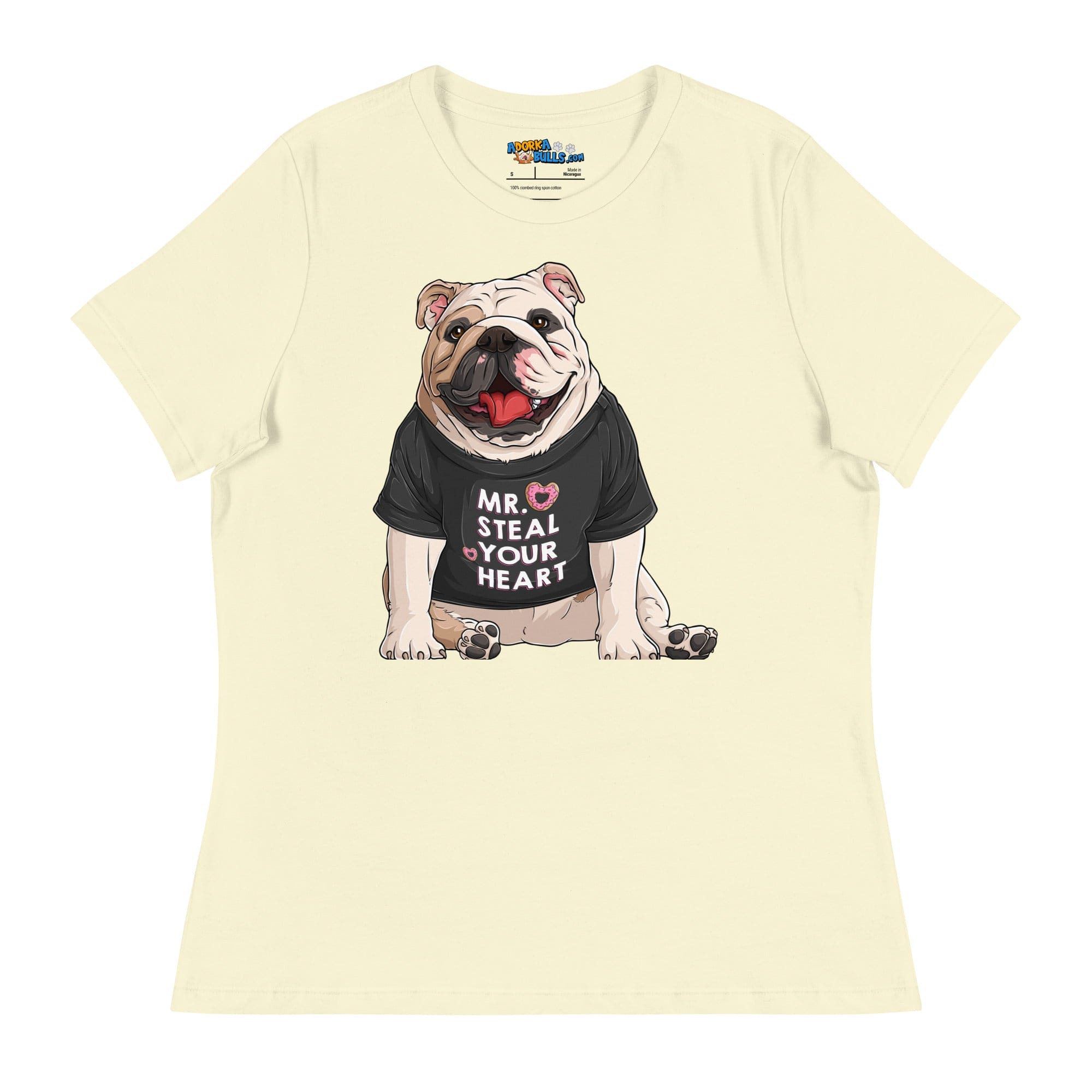 &quot;Mr Steal Your Heart&quot; English Bulldog Women&