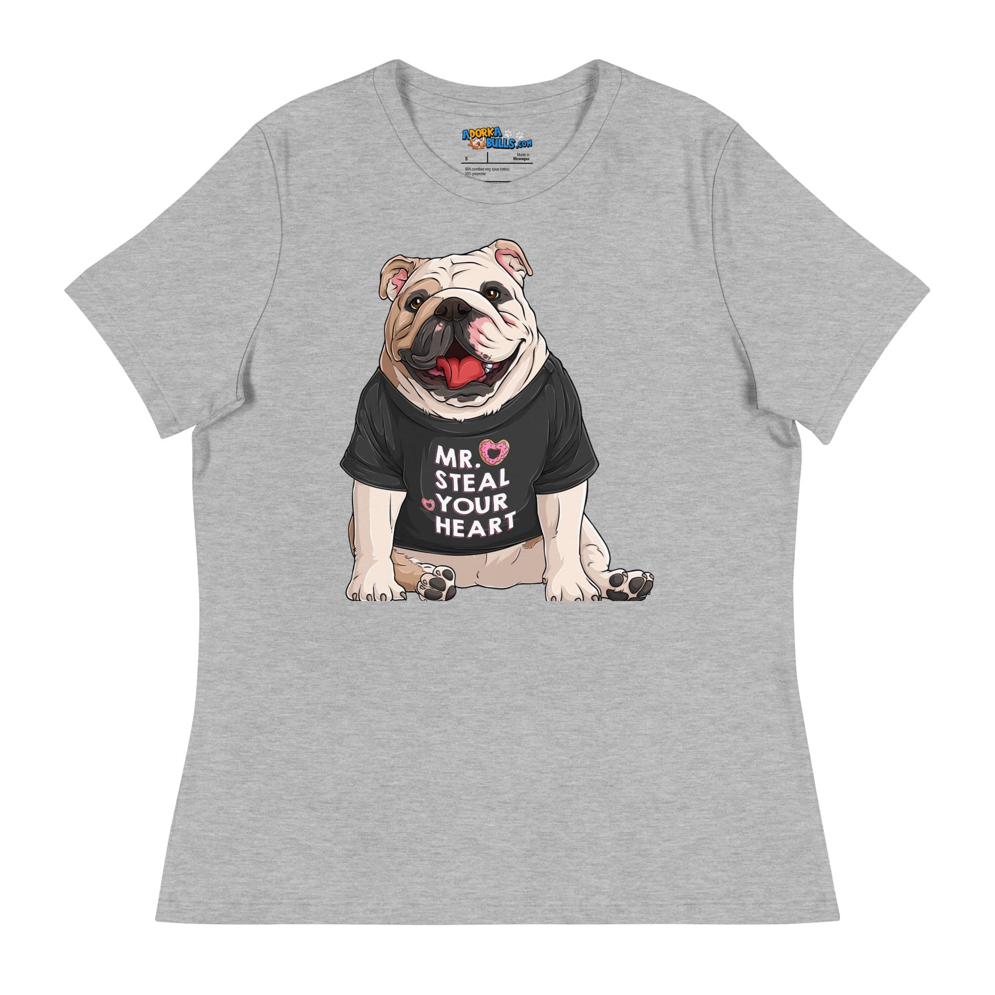 &quot;Mr Steal Your Heart&quot; English Bulldog Women&