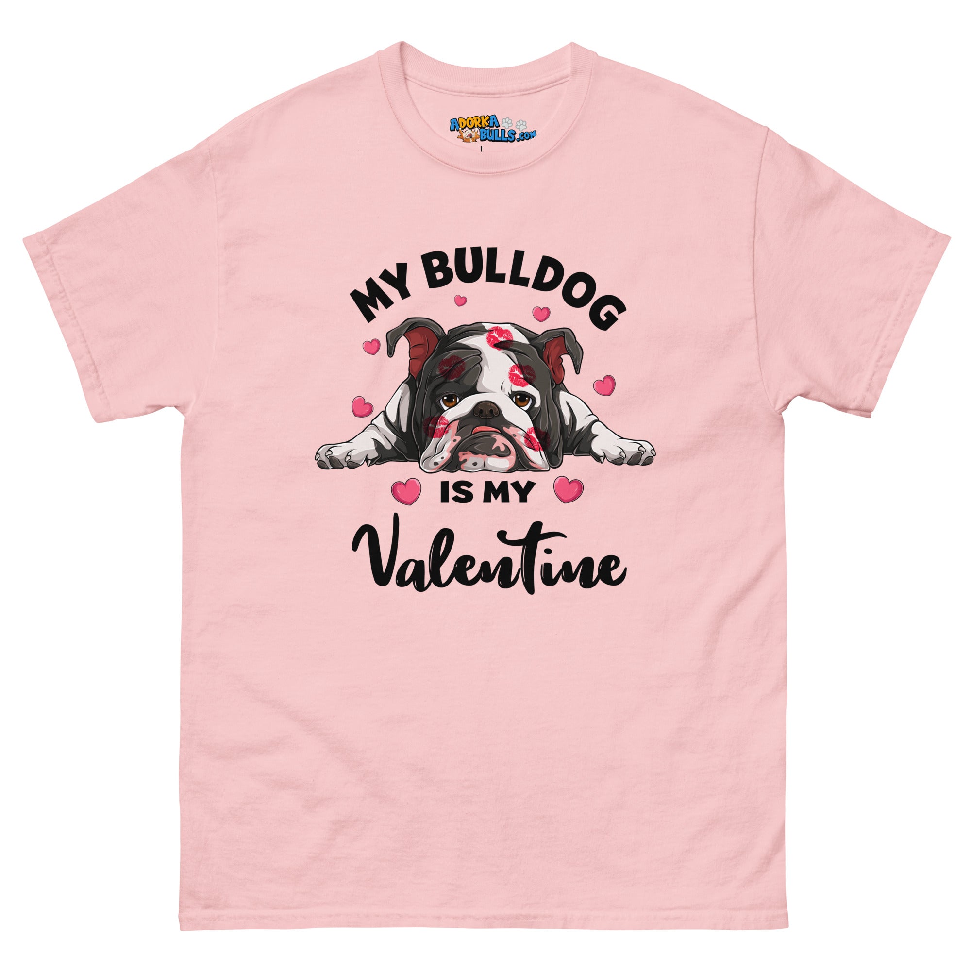 &quot;My Bulldog is my Valentine&quot; Men&