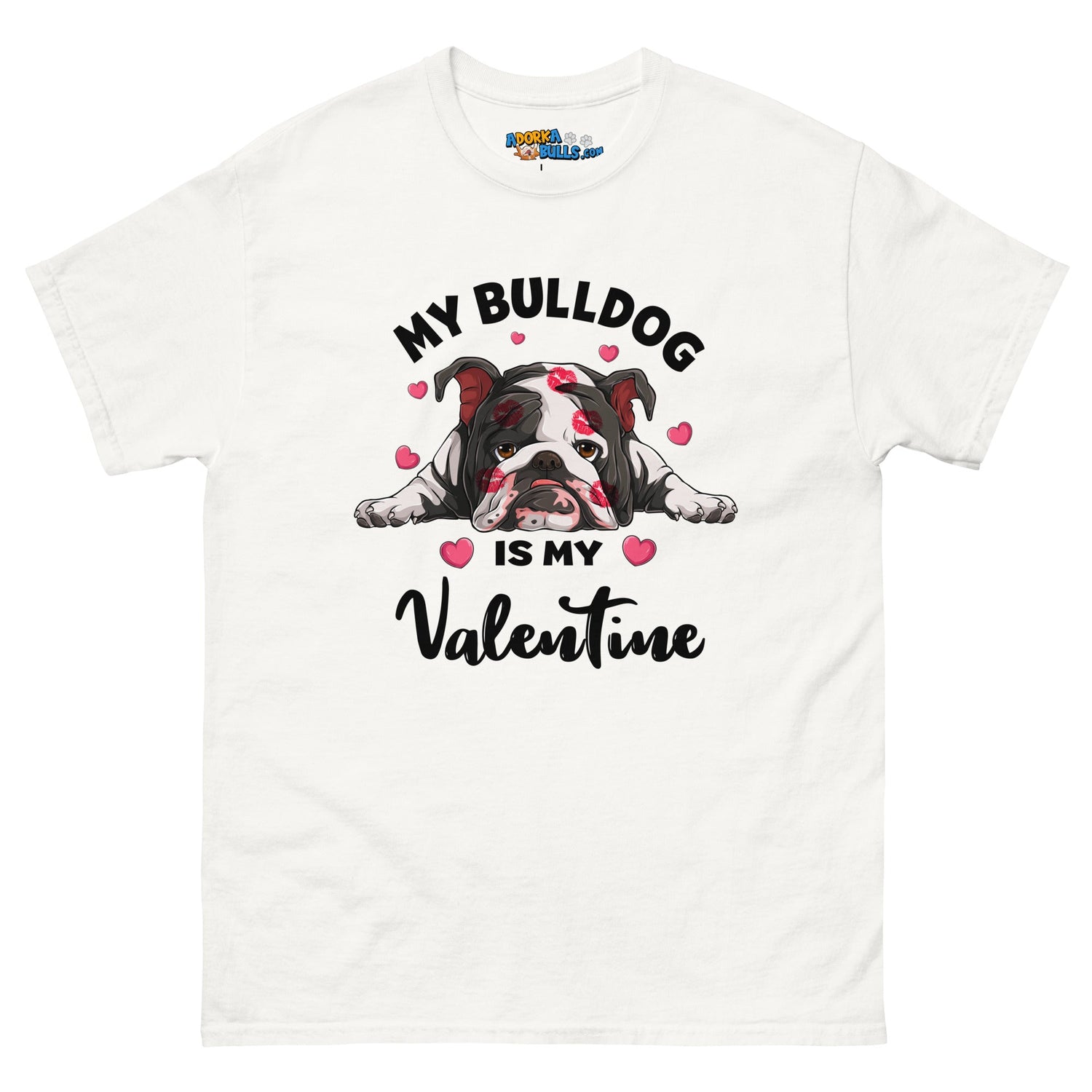 &quot;My Bulldog is my Valentine&quot; Men&