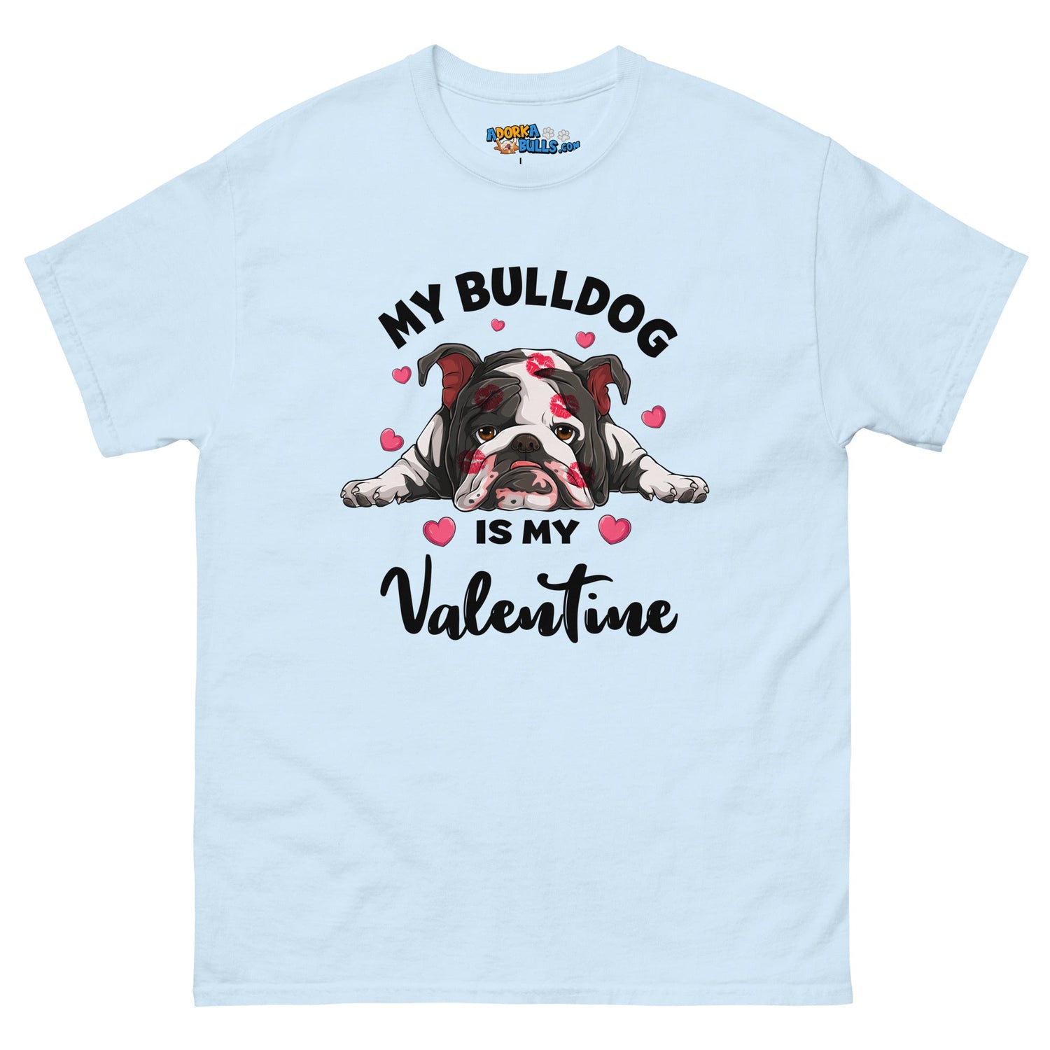 &quot;My Bulldog is my Valentine&quot; Men&