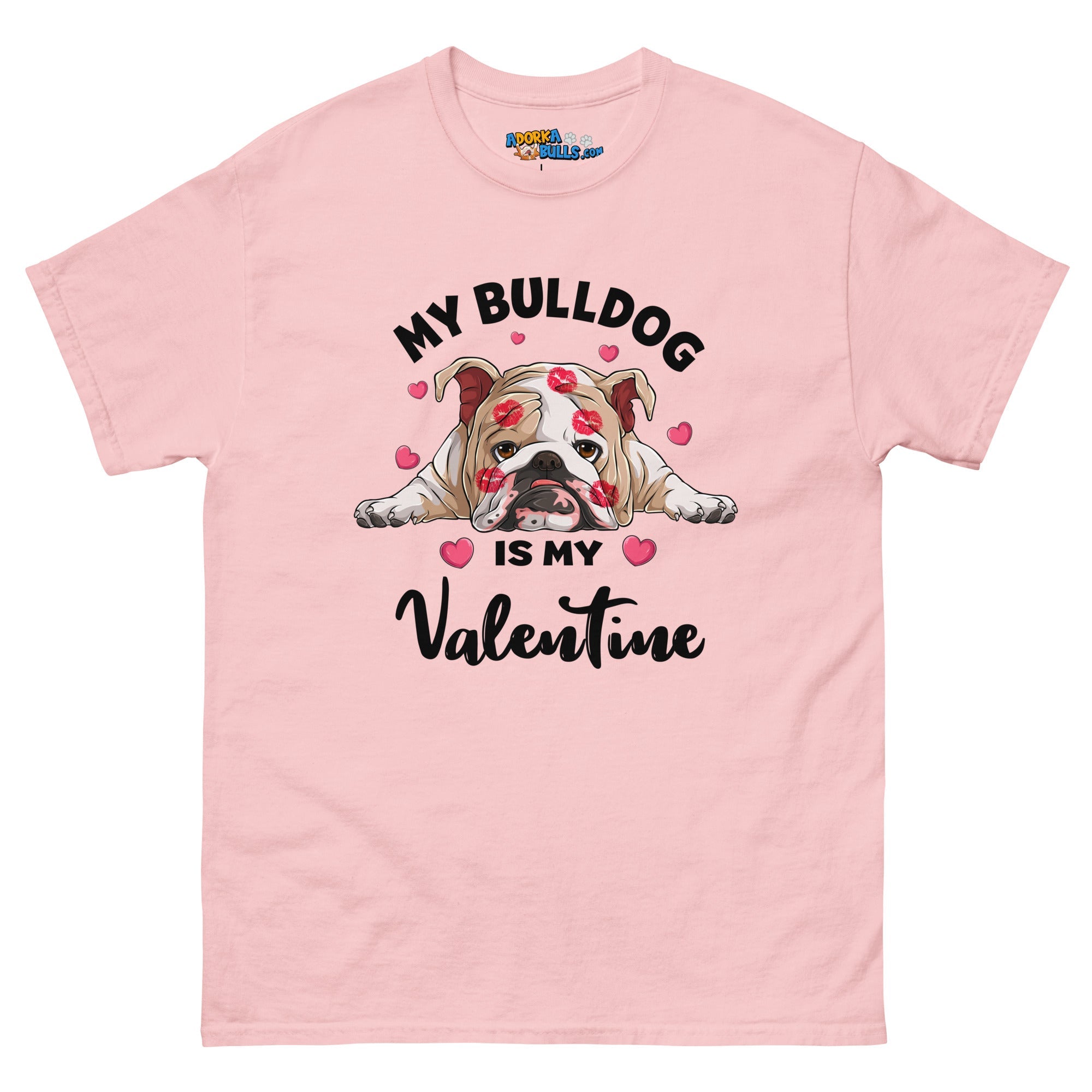 &quot;My Bulldog is my Valentine&quot; Men&