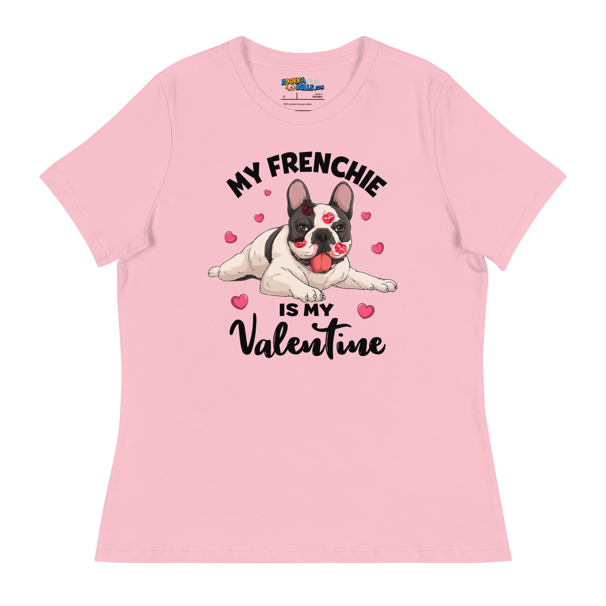 &quot;My Frenchie is my Valentine&quot; Women&