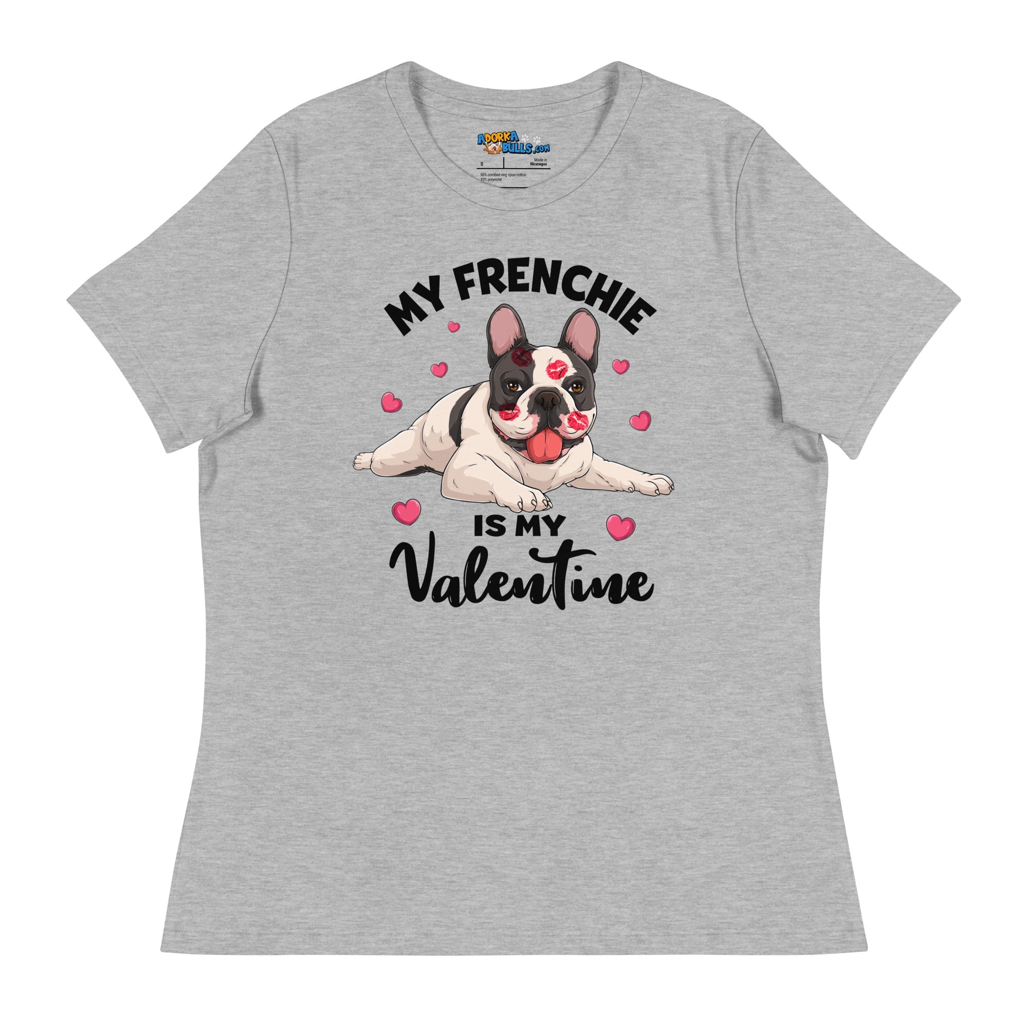 &quot;My Frenchie is my Valentine&quot; Women&