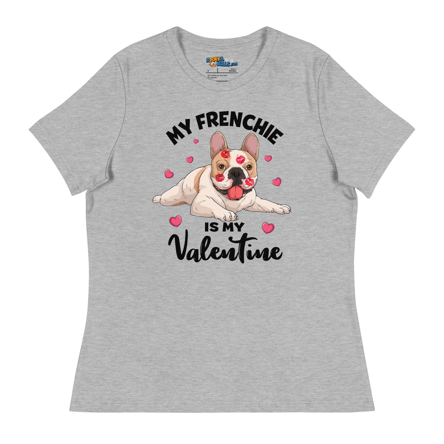 &quot;My Frenchie is my Valentine&quot; Women&