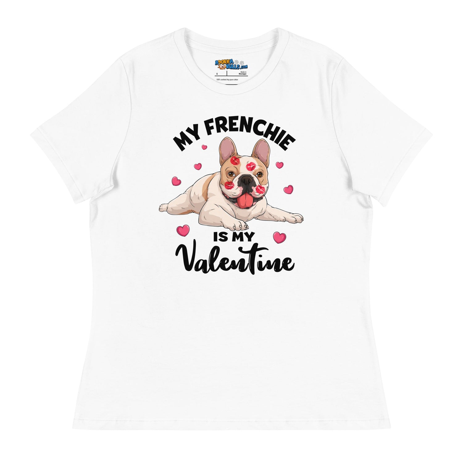 &quot;My Frenchie is my Valentine&quot; Women&