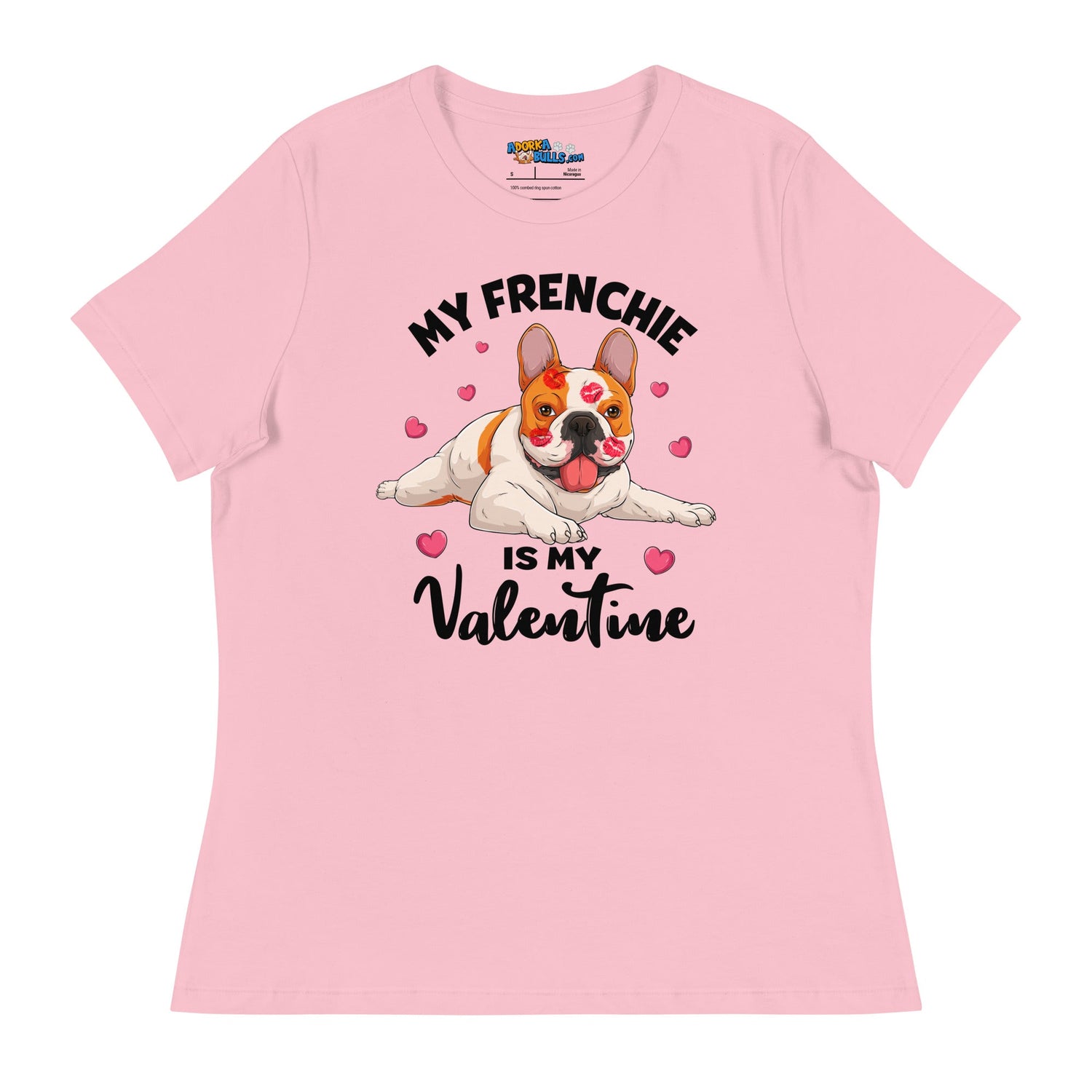 &quot;My Frenchie is my Valentine&quot; Women&