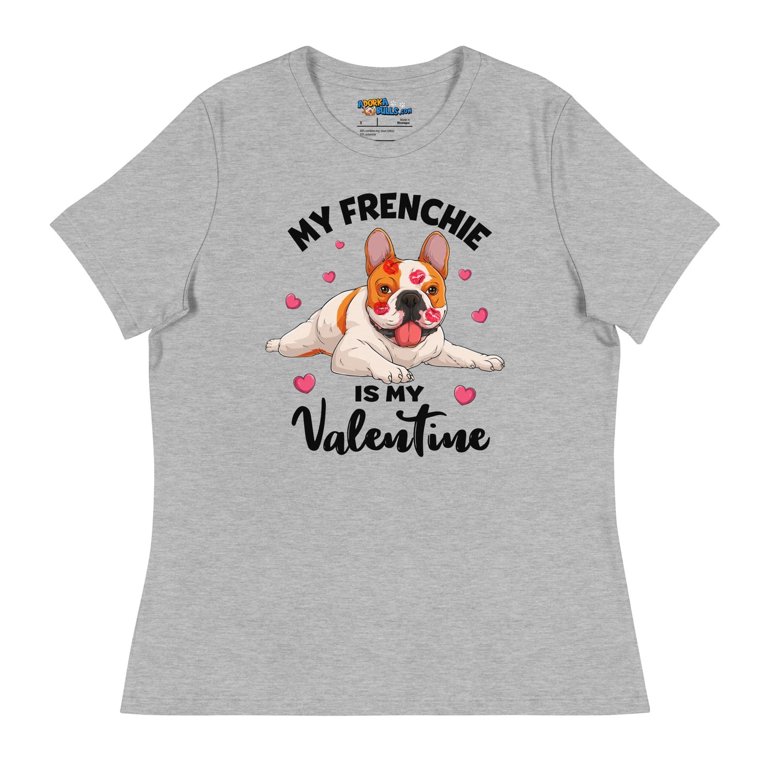 &quot;My Frenchie is my Valentine&quot; Women&