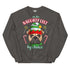 "Naughty List by Choice" English Bulldog Sweatshirt