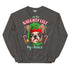 "Naughty List by Choice" French Bulldog Elf Sweatshirt