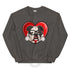 Nerdy & Adorkabull – Bulldog Love Sweatshirt | B&W Colored