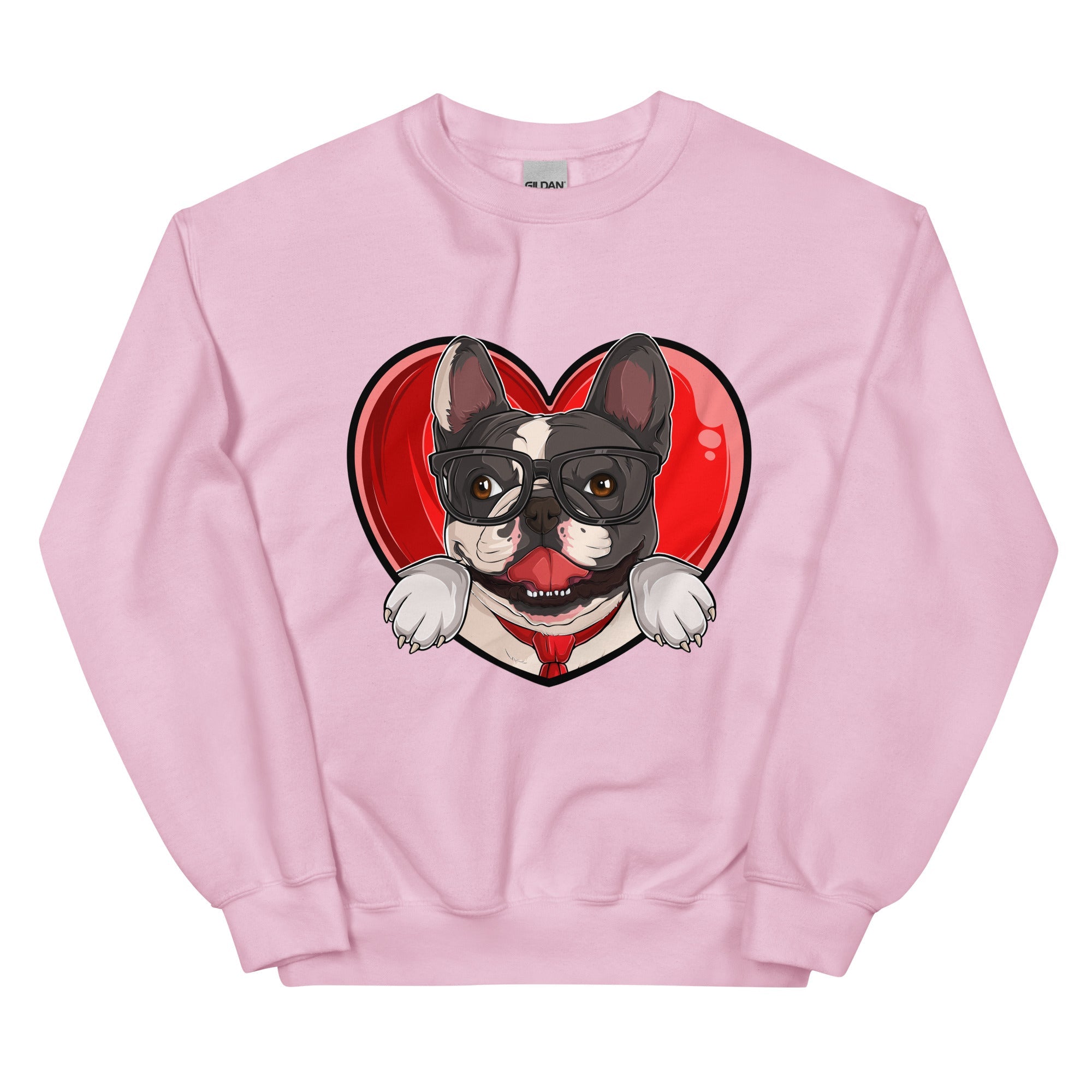 Nerdy &amp; Adorkabull – Frenchie Love Sweatshirt