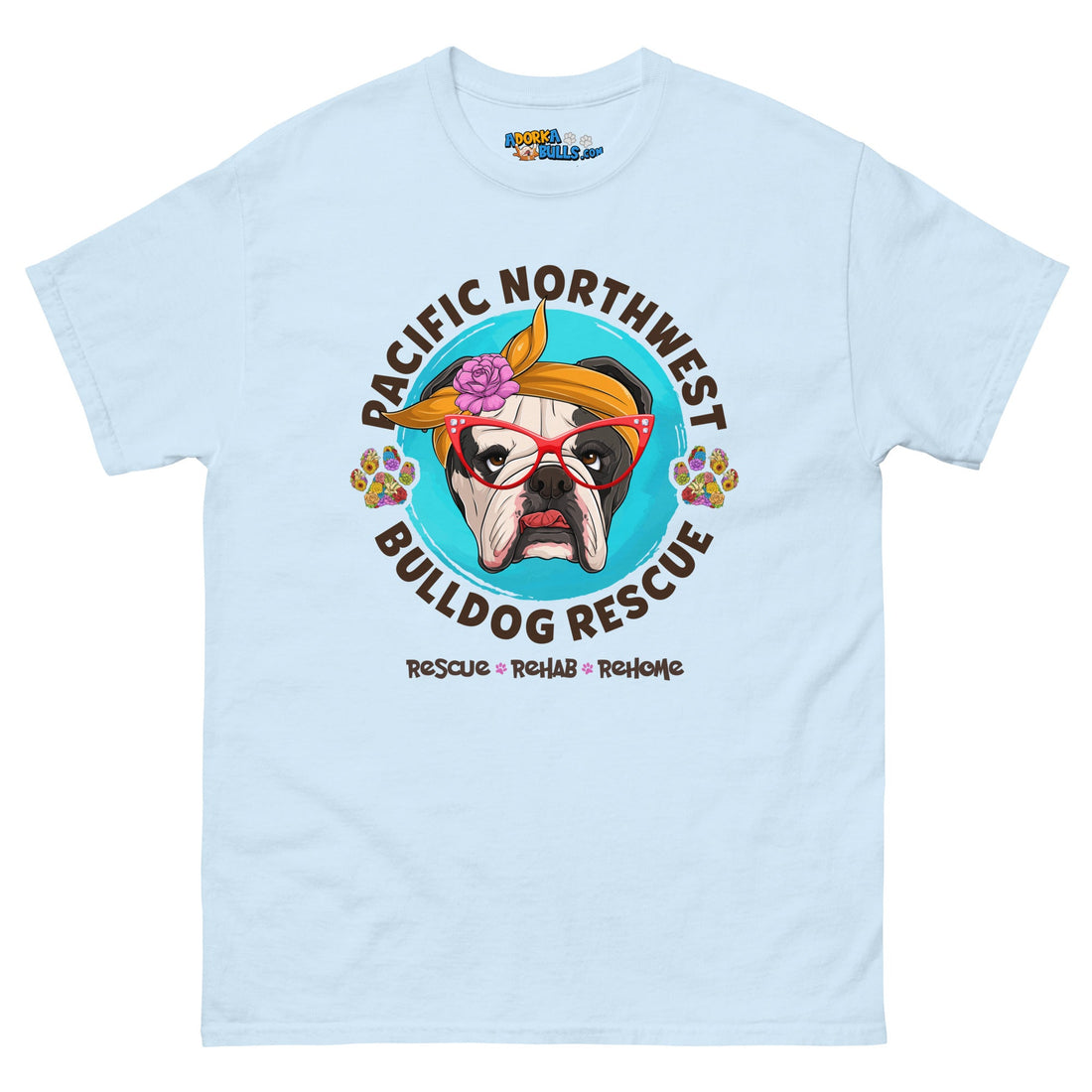 Pacific Northwest Bulldog Rescue Female English Bulldog Men&