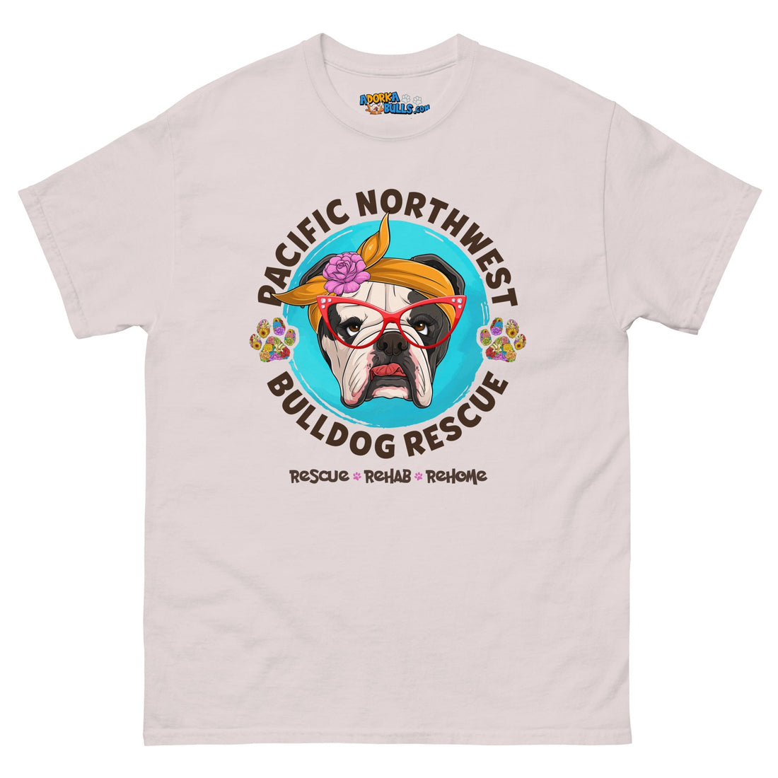 Pacific Northwest Bulldog Rescue Female English Bulldog Men&