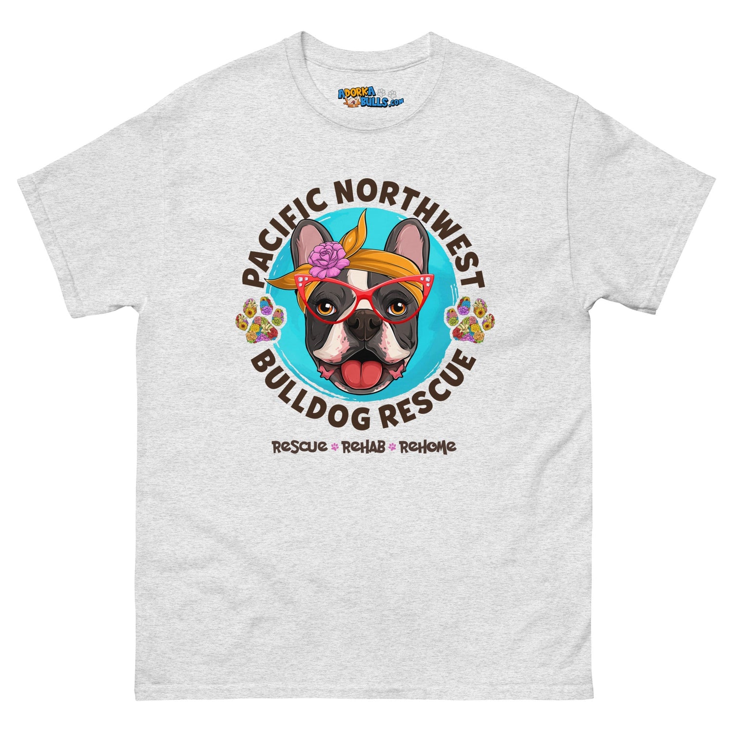 Pacific Northwest Bulldog Rescue Female Frenchie Men&