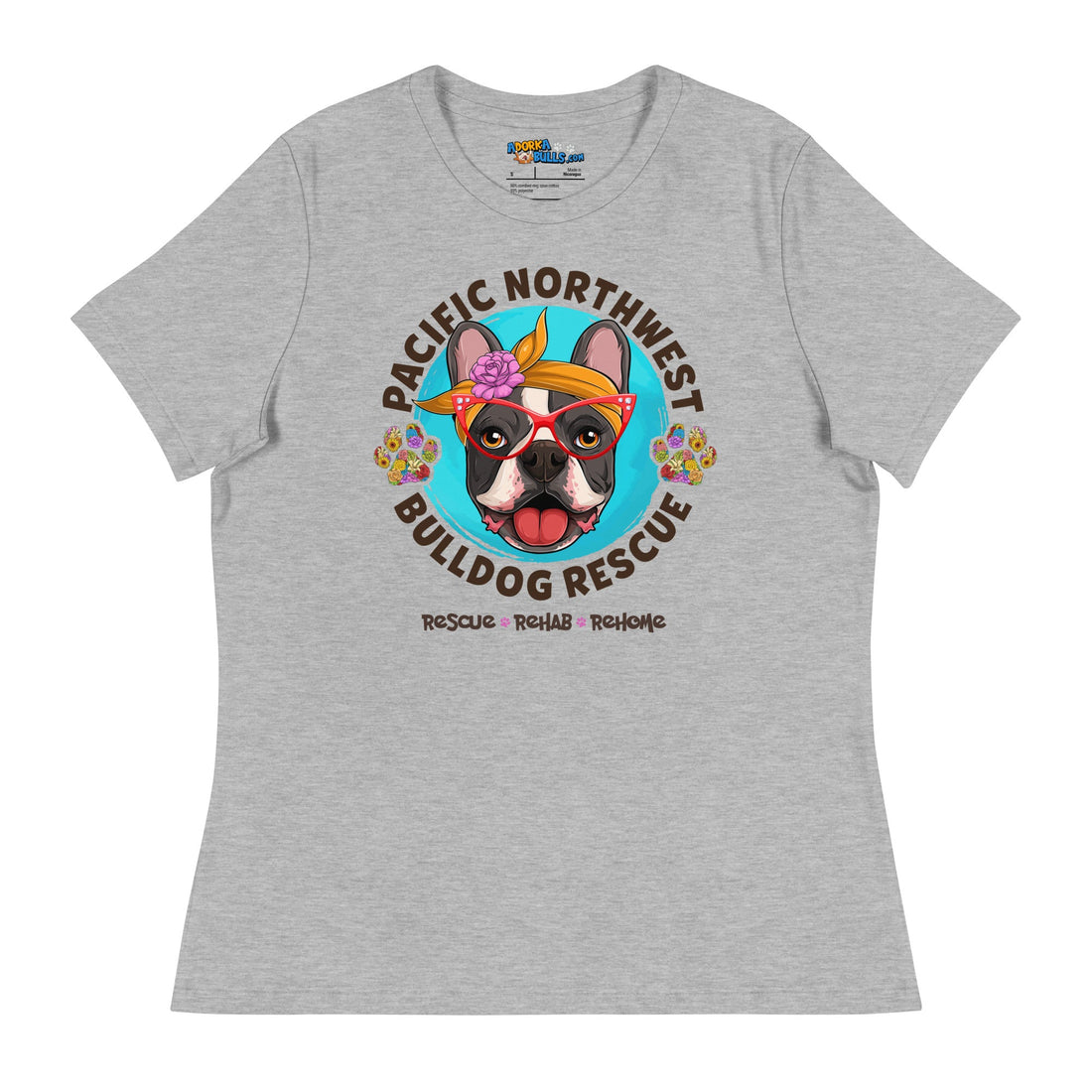 Pacific Northwest Bulldog Rescue Female Frenchie Women&