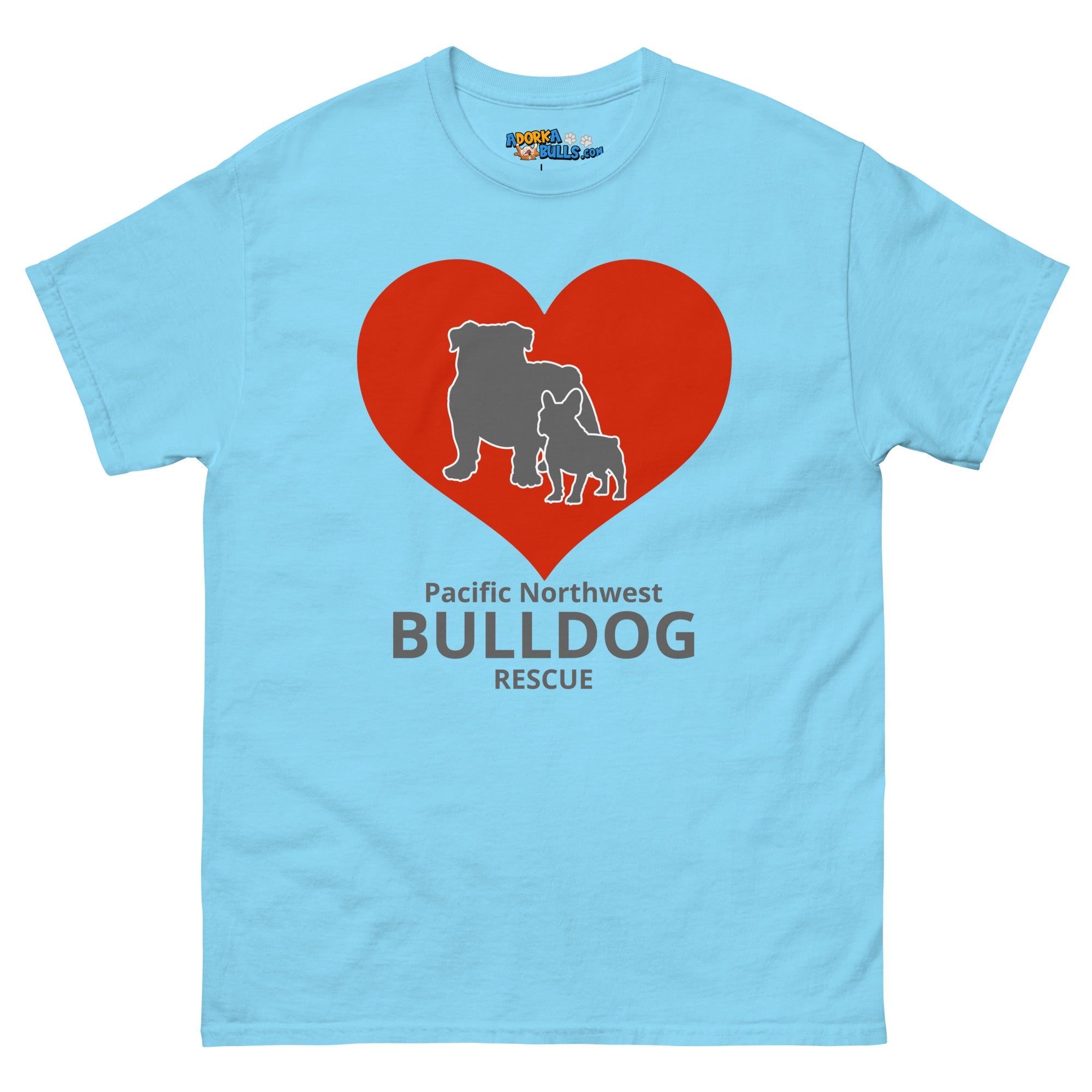 Pacific Northwest Bulldog Rescue Hearts Men&