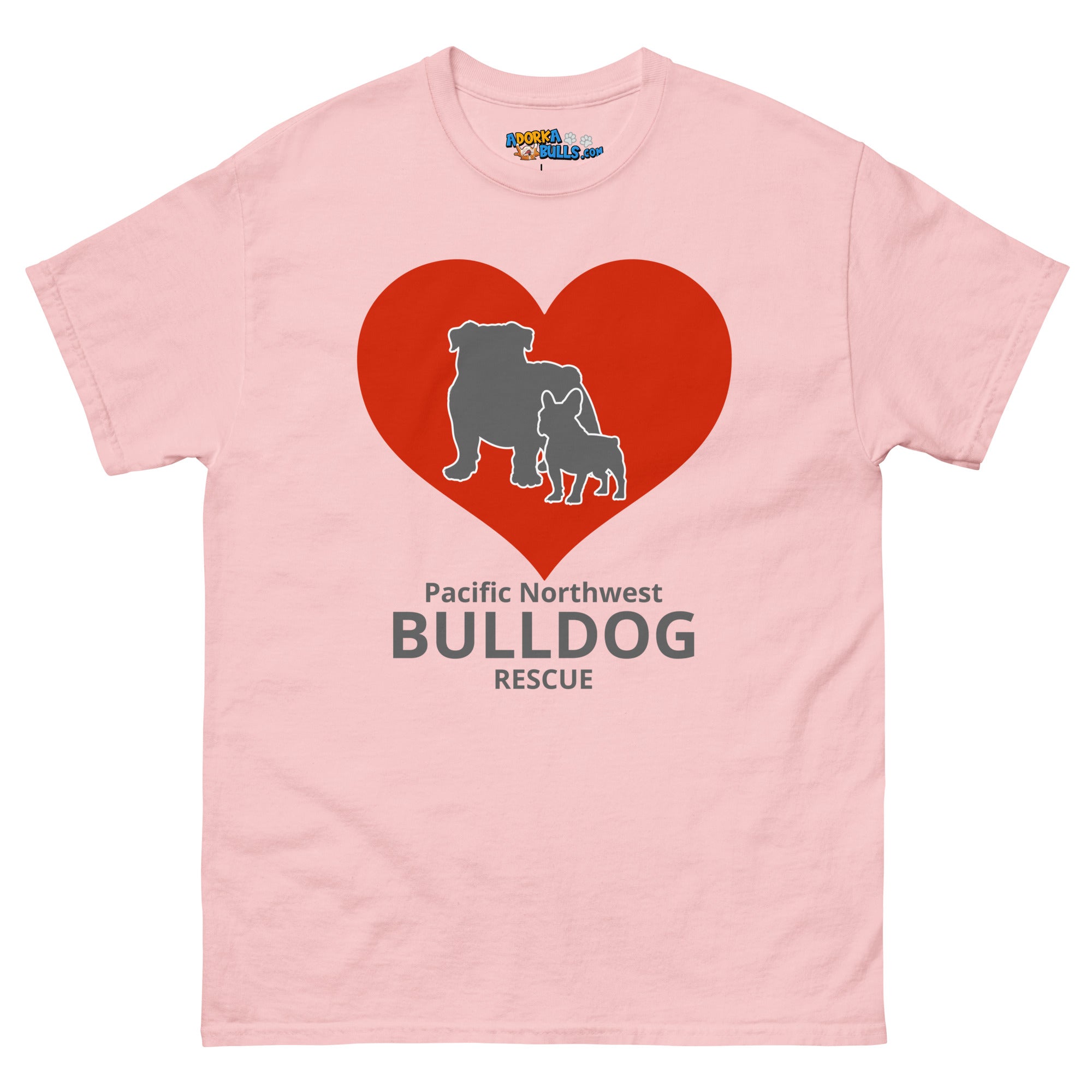 Pacific Northwest Bulldog Rescue Hearts Men&