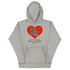 Pacific Northwest Bulldog Rescue Hearts Unisex Hoodie