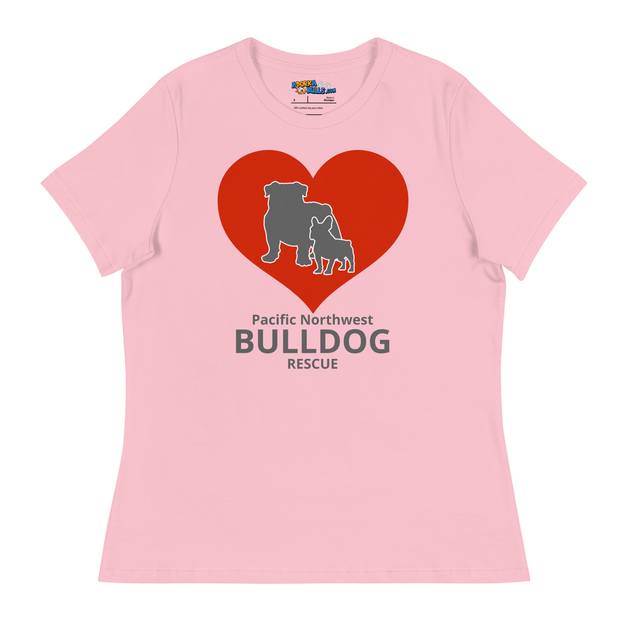 Pacific Northwest Bulldog Rescue Hearts Women&