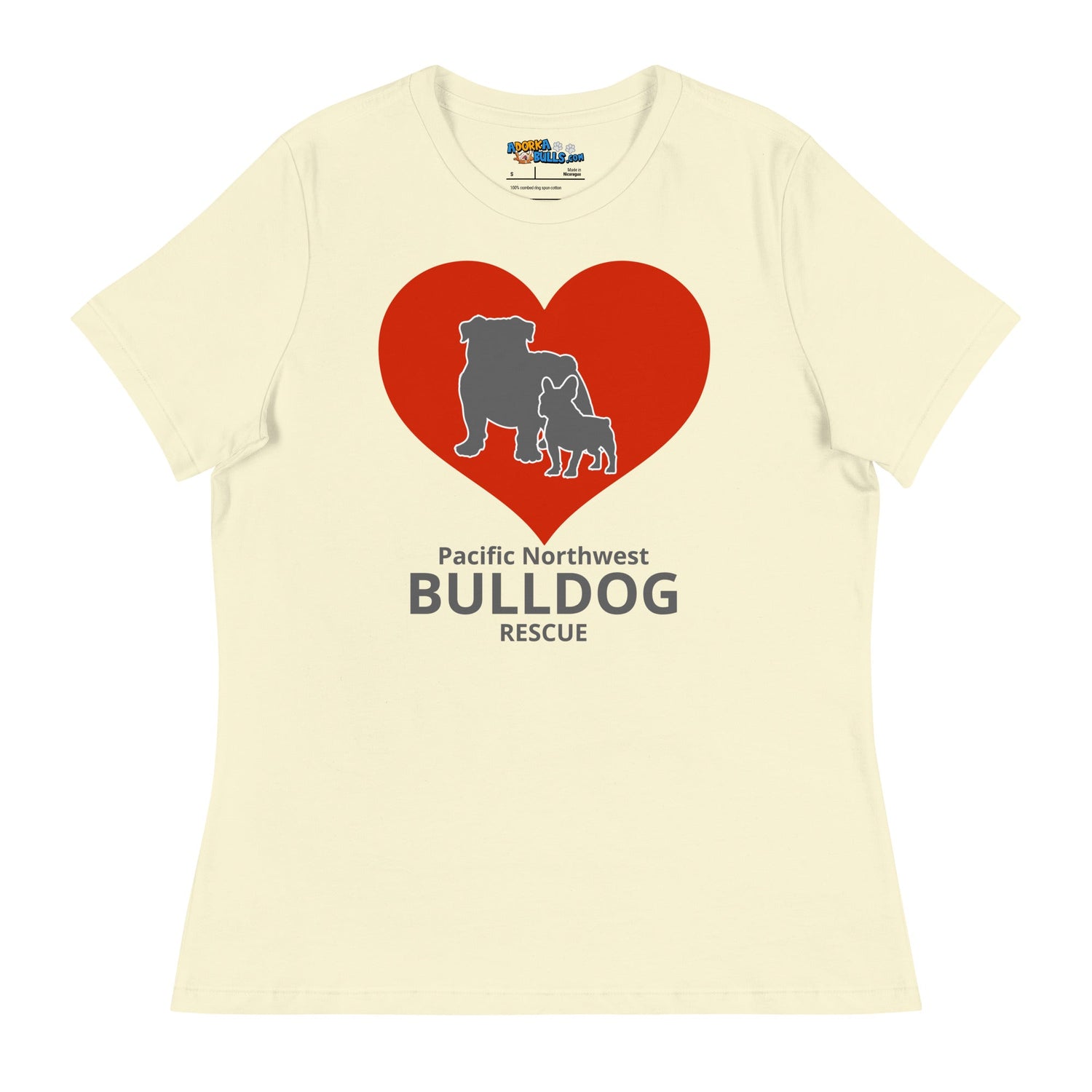 Pacific Northwest Bulldog Rescue Hearts Women&