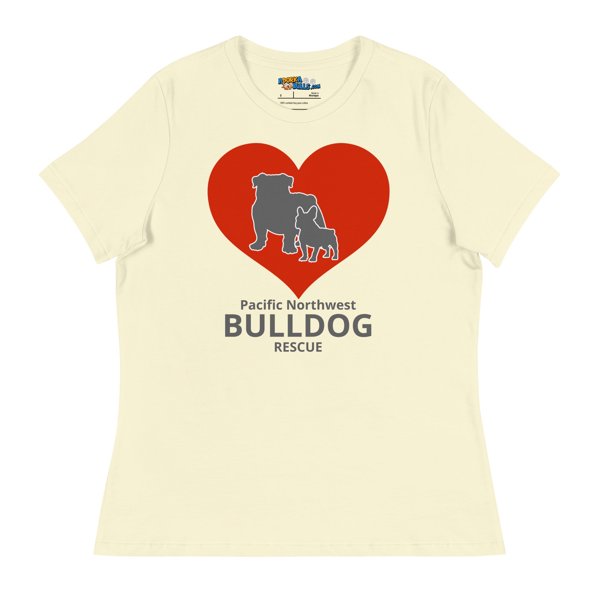 Pacific Northwest Bulldog Rescue Hearts Women&