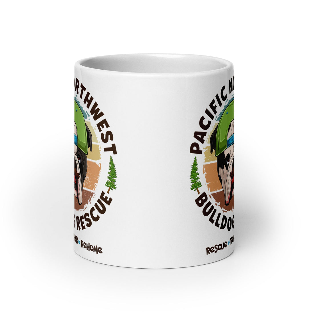 Pacific Northwest Bulldog Rescue Male English Bulldog Mug