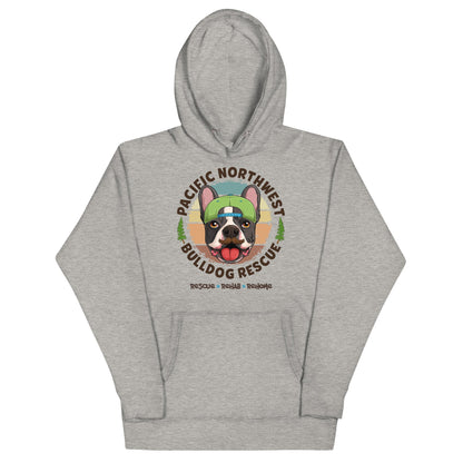 Pacific Northwest Bulldog Rescue Male Frenchie Unisex Hoodie