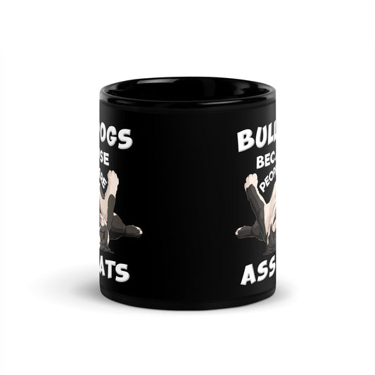 "People are Asshats" English Bulldog Mug