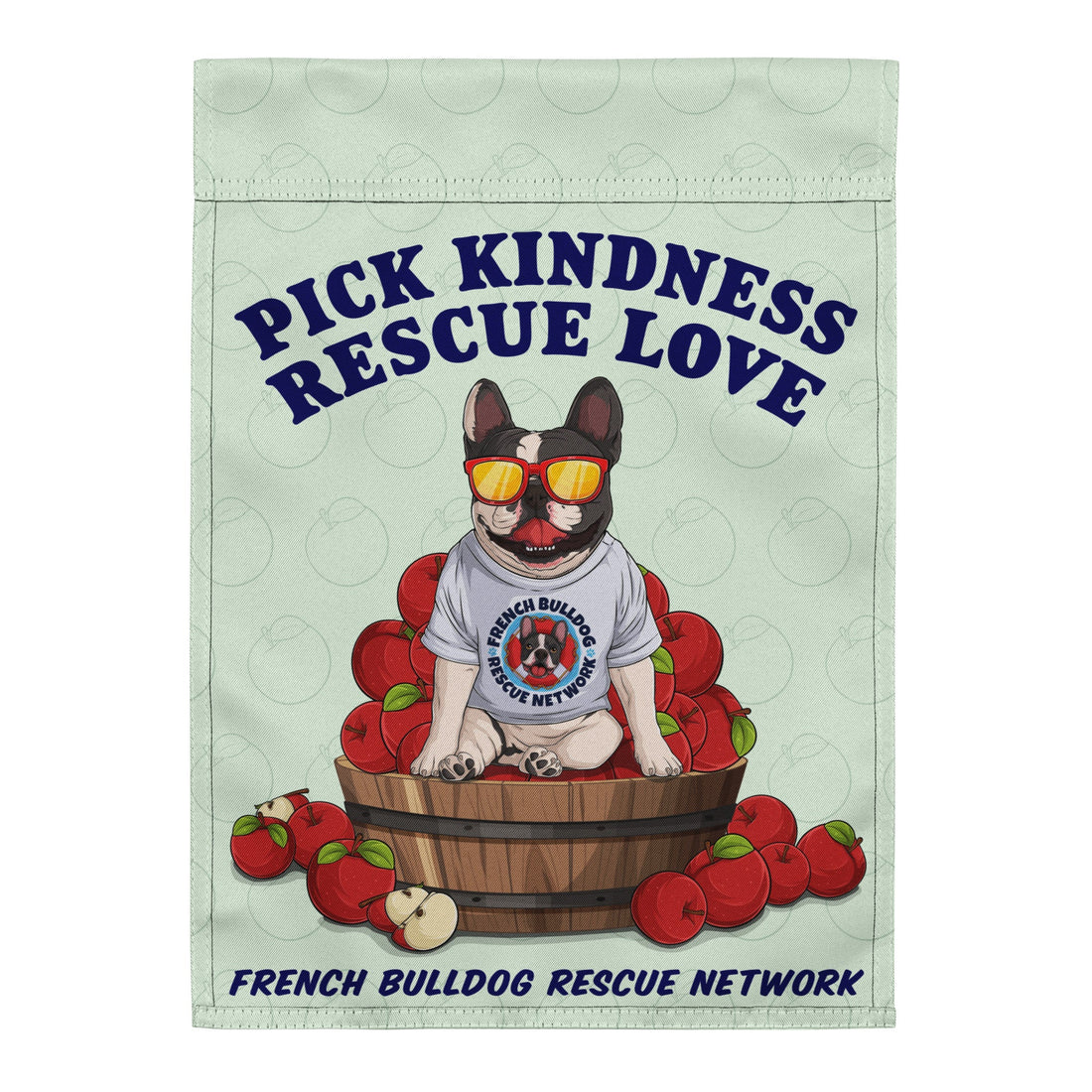 &quot;Pick Kindness, Rescue Love&quot; FBRN Garden Flag