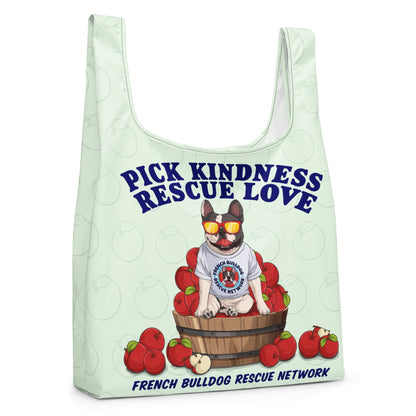 &quot;Pick Kindness, Rescue Love&quot; FBRN Shopping Bag
