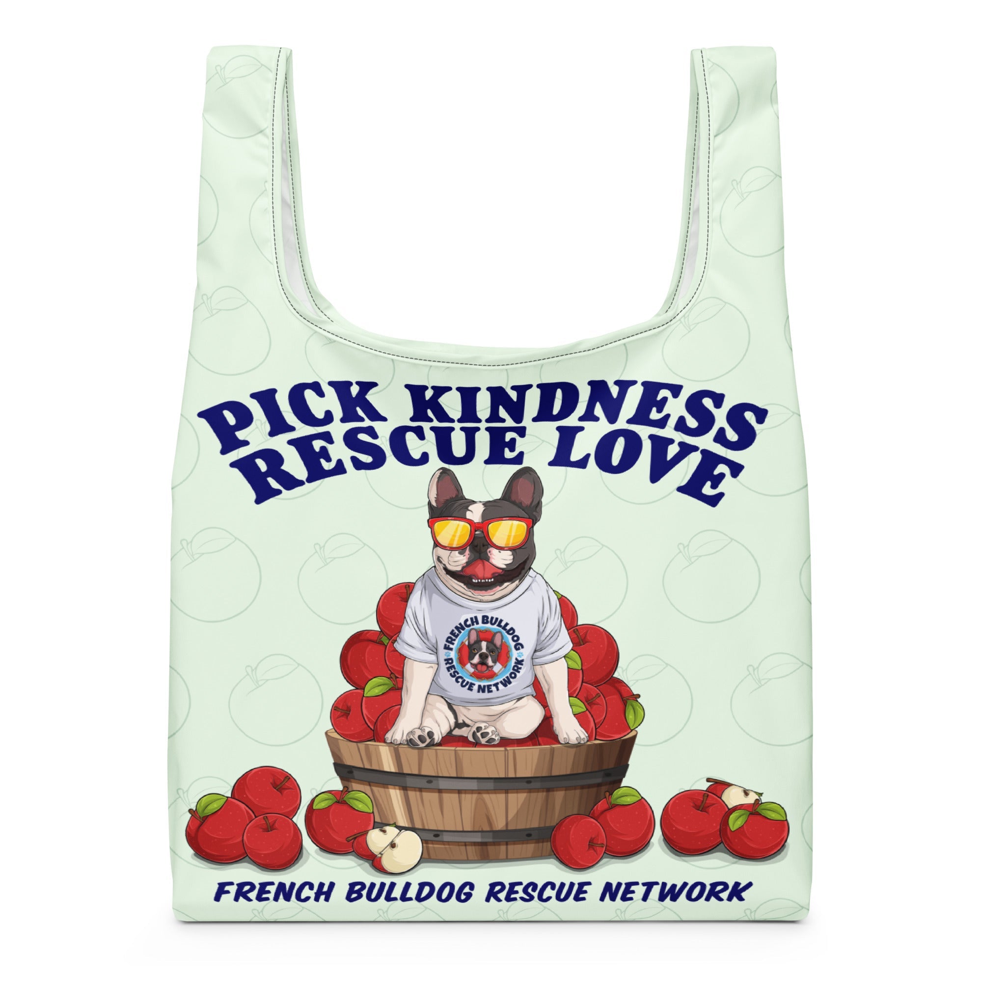 &quot;Pick Kindness, Rescue Love&quot; FBRN Shopping Bag