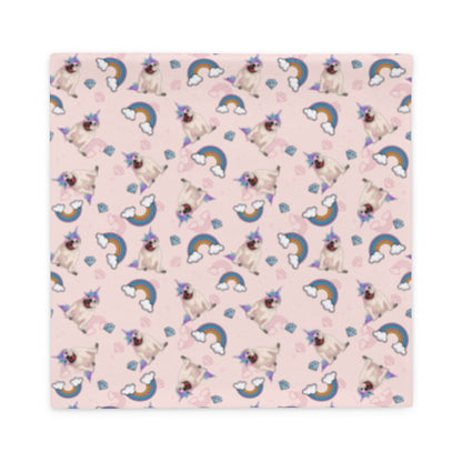 Pink Bullicorn Pillow Case