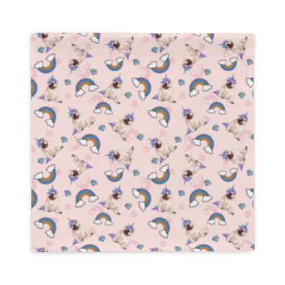 Pink Bullicorn Pillow Case