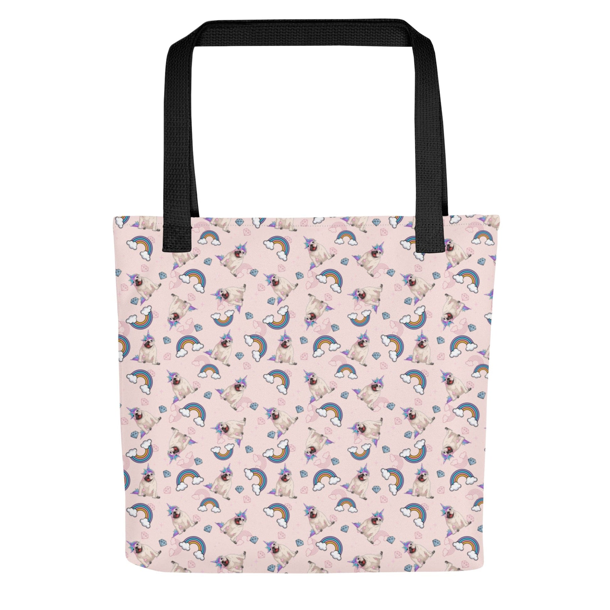 Pink Bullicorn Tote Bag