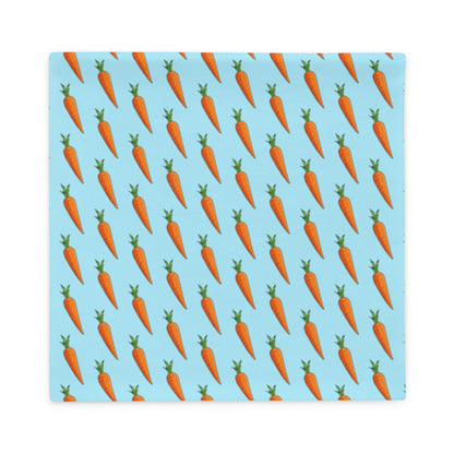 Pink "Bunny Kisses" Male Frenchie Pillow Case | B&amp;W Colored