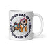 Proud Dad of a Wheelchair Bulldog Mug