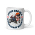 Proud Dad of a Wheelchair Bulldog Mug